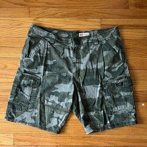 Wrangler Camo Cargo Shorts